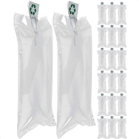 Lot de 100 coussins d'air gonflables pour la livraison-15.00X10.00X3.00CM-Transparent (1/3)