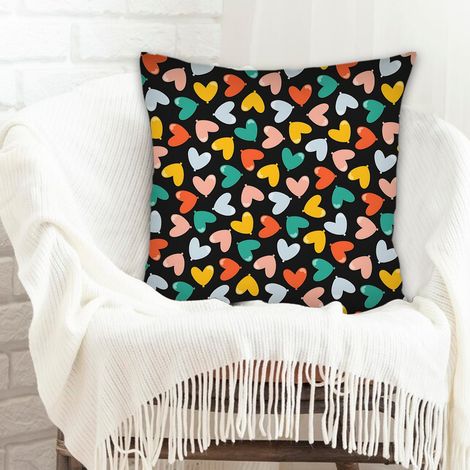 Housse de coussin décorative résistant au lavage pour Noël, la Saint-Valentin, anniversaire (1/5)