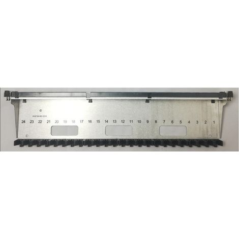 3M 216031 Panel 1U Aluminum Black 24 rj45 ports VOLSPK24