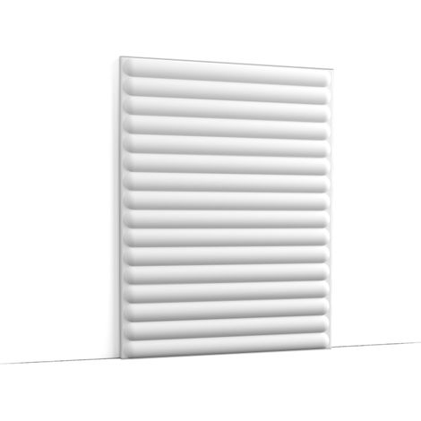 Panel de pared con efecto revestimiento - Orac Decor - L200xP1,5xH40cm - W214