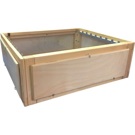 Melario da 10 favi in vetro per osservazione 43x50