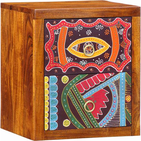 Maison Exclusive - Armadio da Notte Marrone 35 x 30 x 40 cm (1/5)
