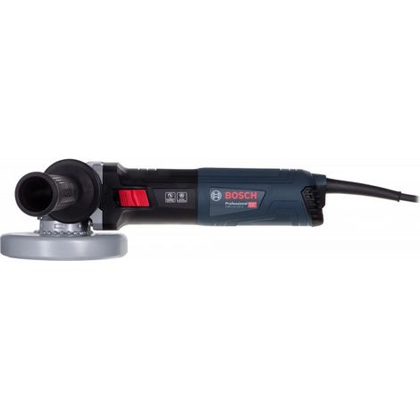 Bosch Professional GWS 14-125 S - Amoladora angular (1400 W, 11500 rpm, Ø 125 mm, vel. regulable, Antivibration, KickBack Control, en caja)