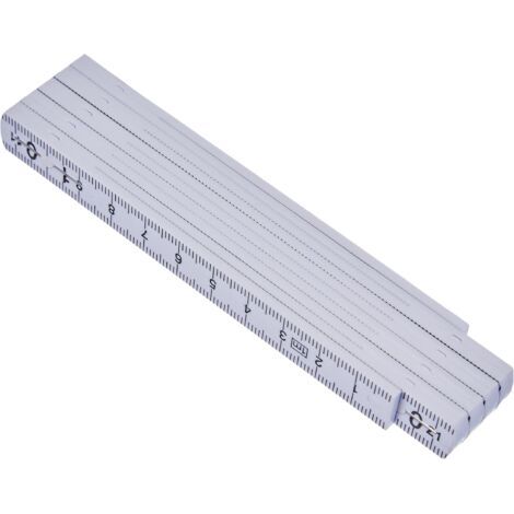 Mètre pliant  10 sections  1 m (1/5)
