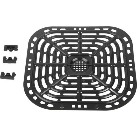 Square 24x23cm Fryer Replacement Grill Pan 304 Stainless Steel Fryer Replacement Crisper Plate (1/5)