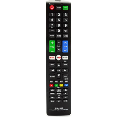Control remoto para televisores/LCD Samsung RM-L1388 LXP1388