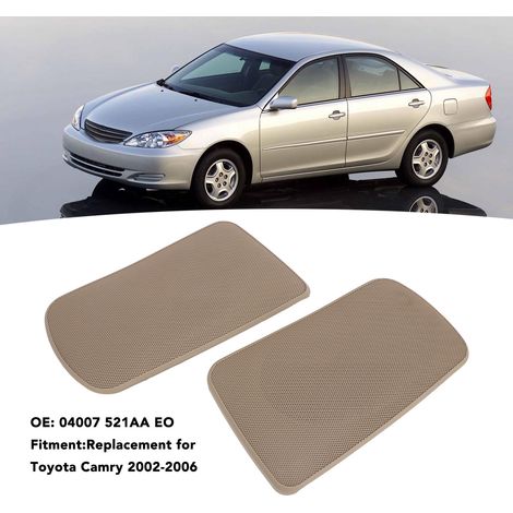 Pare-griffe per altoparlante posteriore, riferimento 04007 521AA EO per Toyota Camry 2002-2006, kit da 2 pezzi in plastica ABS (1/5)