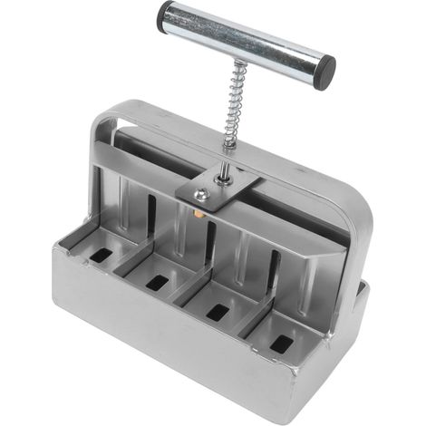 Moule à terreau manuel à 8 alvéoles avec poignée ergonomique pour plantes d'extérieur et jardinage (1/5)