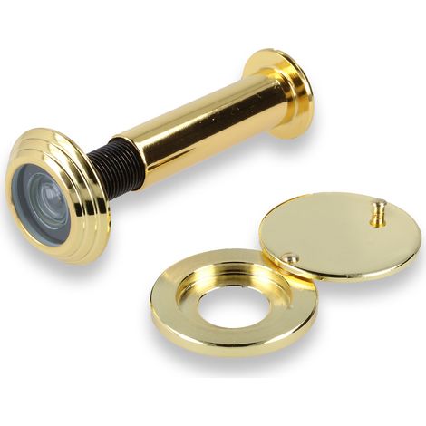 Haustürspion 55-80mm Feuerschutz-Türspion Türblick Türschutzspion Gold Optik