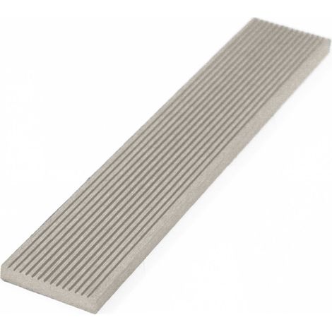 Green Outside – Lame de finition composite 2200x55x10mm pour terrasse et bardage – Résistante aux UV et aux insectes – Sans entretien – Garantie 7 ans