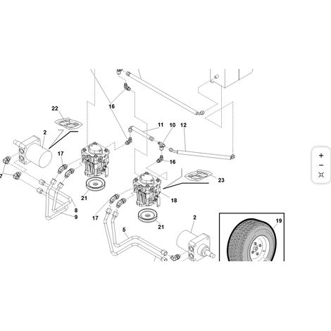 MOTORE RUOTA SRZ170 ORIGINALE KUBOTA GIANNI FERRARI 93400453153
