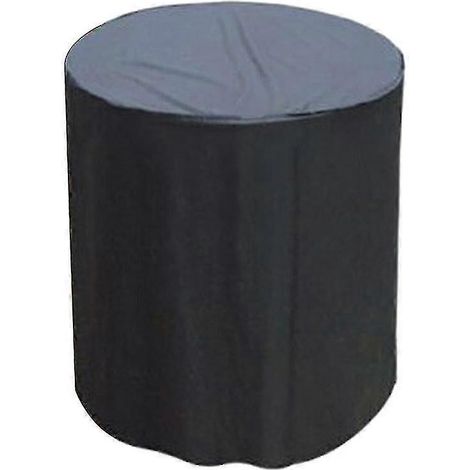 Housse de barbecue imperméable et anti-poussière pour gril rond à gaz/électrique, avec sangle coupe-vent réglable (1/3)