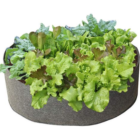 Potager surélevé en tissu, rond, jardinière surélevée, sac de culture, potager (1/5)