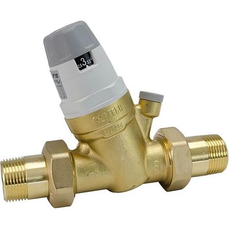 Druckminderer 5350 von Caleffi - mit Verschraubungen 1/2'' AG - 1 bis 6 bar - 535040