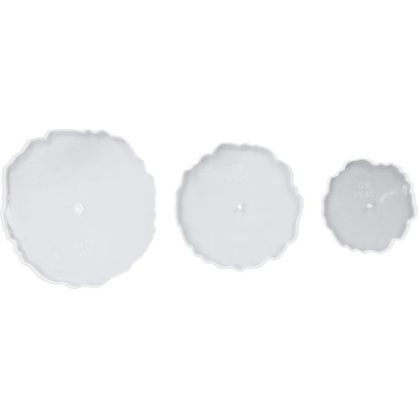 Moule en silicone rond pour présentoir à gâteaux 3 étages, plateau à snacks DIY, moule à libération facile, support de service artisanal (1/5)