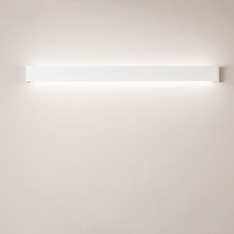 Way Applique LED 36W 3240LM 3000K in alluminio verniciato bianco 110cm (1/2)