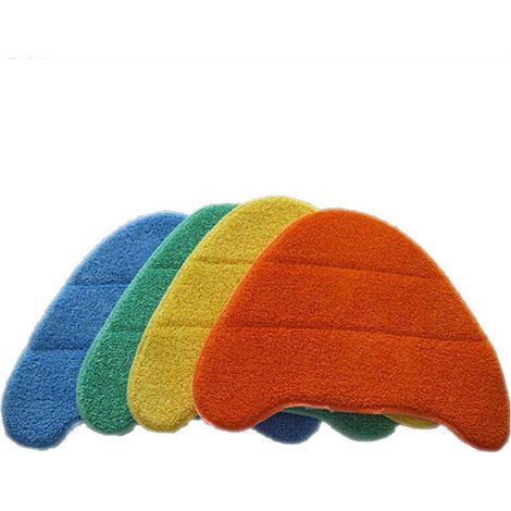 Lntyq Accessoires pour appareils ménagers Nouveau pour balai à franges pour S85-CM Nettoyage Triangle Mop Chiffon de rechange pour nettoyeur vapeur Vadrouille Pièces de rechange