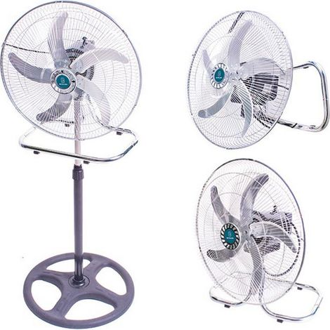 Ventilatore a Piantana 3 in 1 in Acciaio 65 W (1/6)