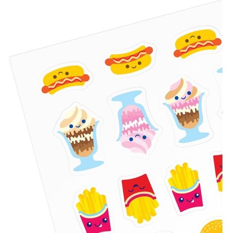 Mini adesivi Itsy Bitsy Fast Food