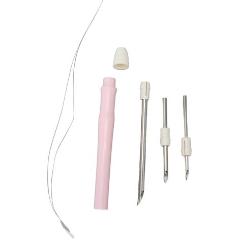 Stylo à broder avec poignée réglable (aiguille 5 mm/3,5 mm/2 mm) adapté à la couture à la main DIY. (1/5)