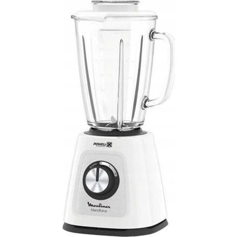 Moulinex BlendForce LM435110 Standmixer weiß 800 W 1,75 L