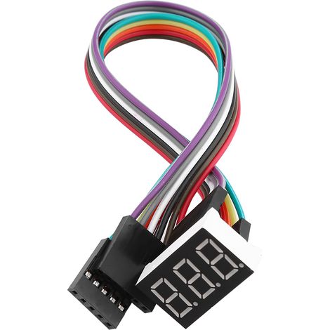 DC10V-55V PWM-Drehzahlregler für bürstenbehaftete Gleichstrommotoren mit Rechts-/Linkslauf und Digitalanzeige (1/5)