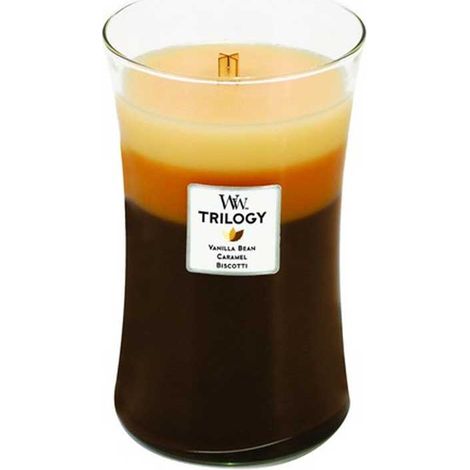 WOODWICK CANDELA CLESSIDRA GRANDE LARGE JAR CAFÉ SWEETS