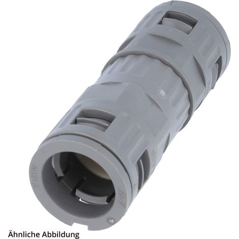 FLEXA Schnellverschraubung Kunststoff-Kupplung für Schlauch-Außendurchmesser 34,5mm hochdichtend Schlauch-Kupplung - 1 Stück (1/3)