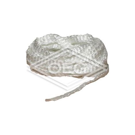 Tresse en fibre de verre 550°C 10 x 3 mm 10 m