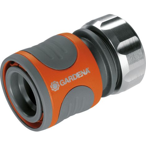 Premium Rapido Collegamento Del Tubo Irrigazione 13 - 15 Mm Orange - Gardena 8166-20 (1/3)