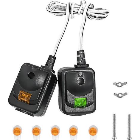 820CB Garagentorsensor, Sicherheitssensor-Set für Chamberlain-, Liftmaster-, Sears- und Craftsman-Tore (Herstellungsdatum nach 1997) (1/5)