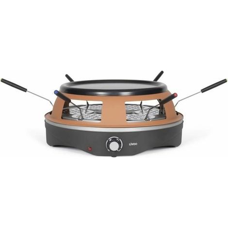 mini horno de pizza 1200w marrón - DOC304 - Livoo - (1/5)