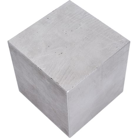 Bloc de travail pour bijoutier, enclume plate en métal trempé pour la fabrication de bijoux et le poinçonnage, 7,1 x 7,1 x 7,1 cm (1/5)