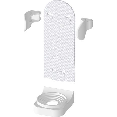 4 piezas，Soporte para cepillo de dientes，Soporte para cepillo de dientes eléctrico，Ajustable，Soporte para cabezal de cepillo (1/4)