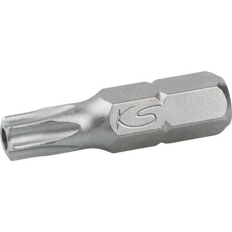 1/4" Embout de vissage Torx percé, 25mm, TB30