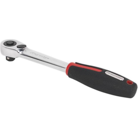 Sealey Premier Platinum Ratchet Wrench with Flip Reverse 3/8""Sq Drive AK8981
