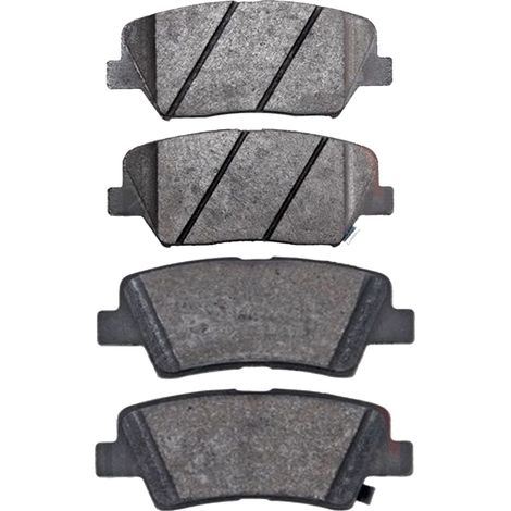 KIT PASTIGLIE FRENO ANTERIORI E POSTERIORI compatibile con HYUNDAI SONATA VI (YF) / PASTIGLIE FRENANTI AUTO OEM P30066 P30055,P30051 P30103 / SOSTITUZIONE DIRETTA / BASSA POLVERE / SILENZIOSO