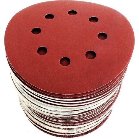 Jeu Abrasifs Professionnels 125mm (60 Disques) - P40, P60, P80, P120, P180, P240 pour Bosch Dewalt Einhell