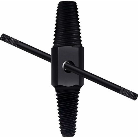 Extracteur Conduite D'Eau Extracteur à Double Tête De Boulon à Vis Antidérapant, Utilisé pour Retirer Les Fils Cassés Dans Les Conduites D'Eau Vieillissantes Et Retirer Les ExtréMités Cassées (1/5)