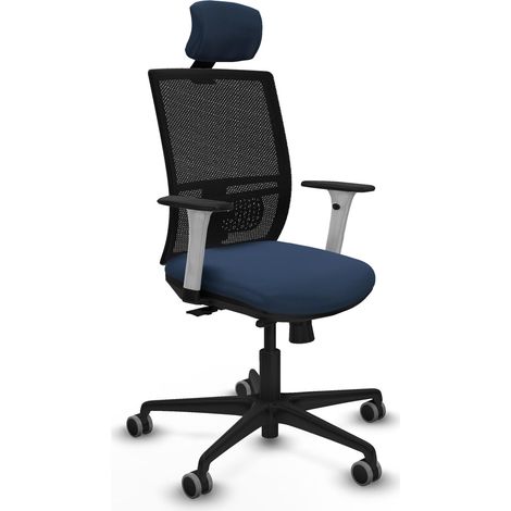 Bürostuhl piqueras y crespo Yunquera weiß dichte Schaumstoff (1/2)