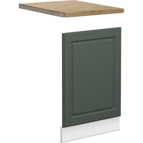 Pannello frontale Fame-Line, Verde-oro rustico, 45 cm , PL Rovere, Vicco