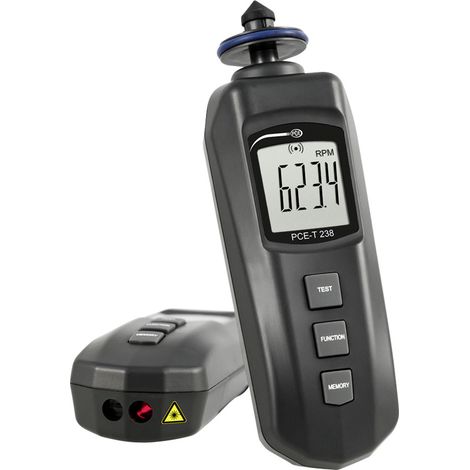 PCE Instruments PCE-T 238 Drehzahlmesser 0.5 - 19999 U/min 5 - 99999 U/min (1/2)