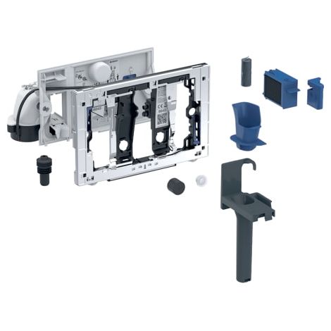 Geberit - Unidad de extracción de olores DuoFresh, control automático, para cisterna de descarga Sigma 12 cm, cromo 115.050.21.2