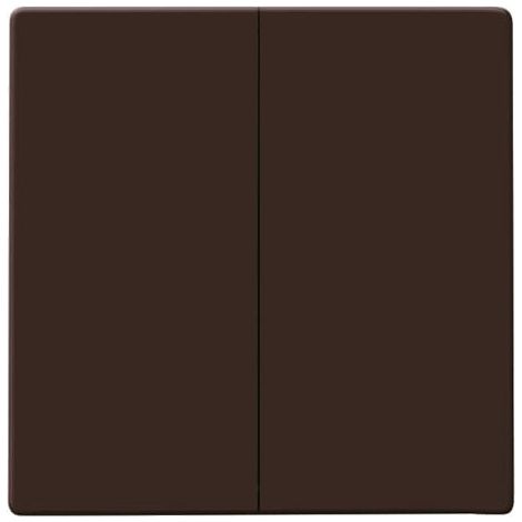 Busch-Jaeger Bascule pour interrupteur/bouton-poussoir, double marron - Allwetter 44® (IP44) (2105-31), 2CKA001731A1958