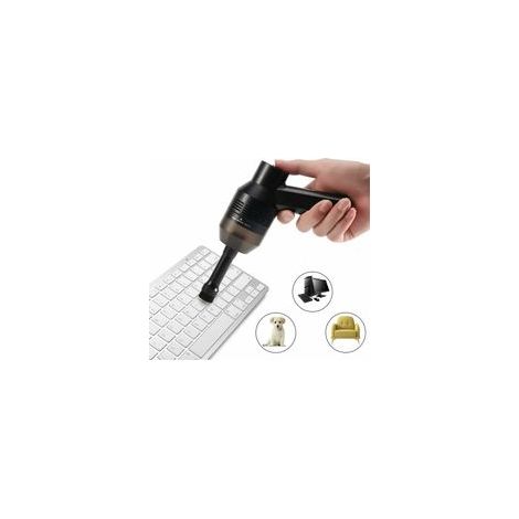 Aspirateur à main Aspirateur à clavier sans fil, nettoyeur de clavier USB, mini aspirateur à clavier de voiture 1000 Pa, kit de nettoyage de la poussière, nettoyage de l'espace pour clavier, voiture (1/5)