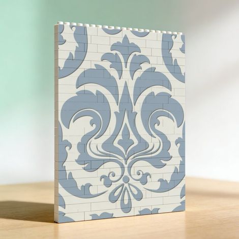 Cadre artistique en briques pour adultes, cadeau romantique pour amoureux (1/5)