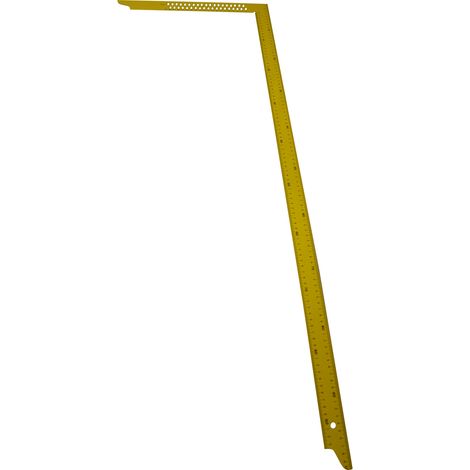Équerre de Charpentier 1000mm Wilmart – Acier Laqué & Trous de Traçage