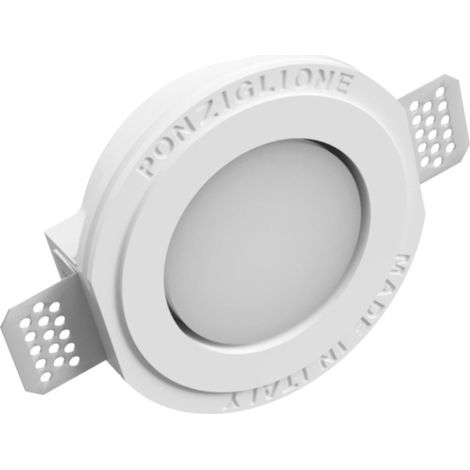 Faretto incasso lampadari bartalini level fp41 gx53 led gesso verniciabile
