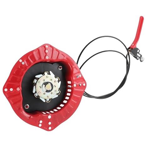 Démarreur de Moteur à Manivelle, Ensemble de Remplacement en Métal Durable pour Moteur Refroidi par Air pour Générateurs, Mini Motoculteurs, Tondeuses, Souffleuses à Neige pour 170F 178F 188F (1/5)