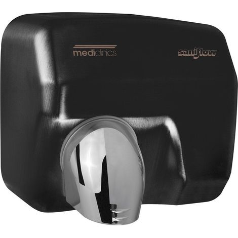 MEDICLINICS E05AB SANIFLOW Secadora de Manos Automática Negra - ref: E05AB (1/2)